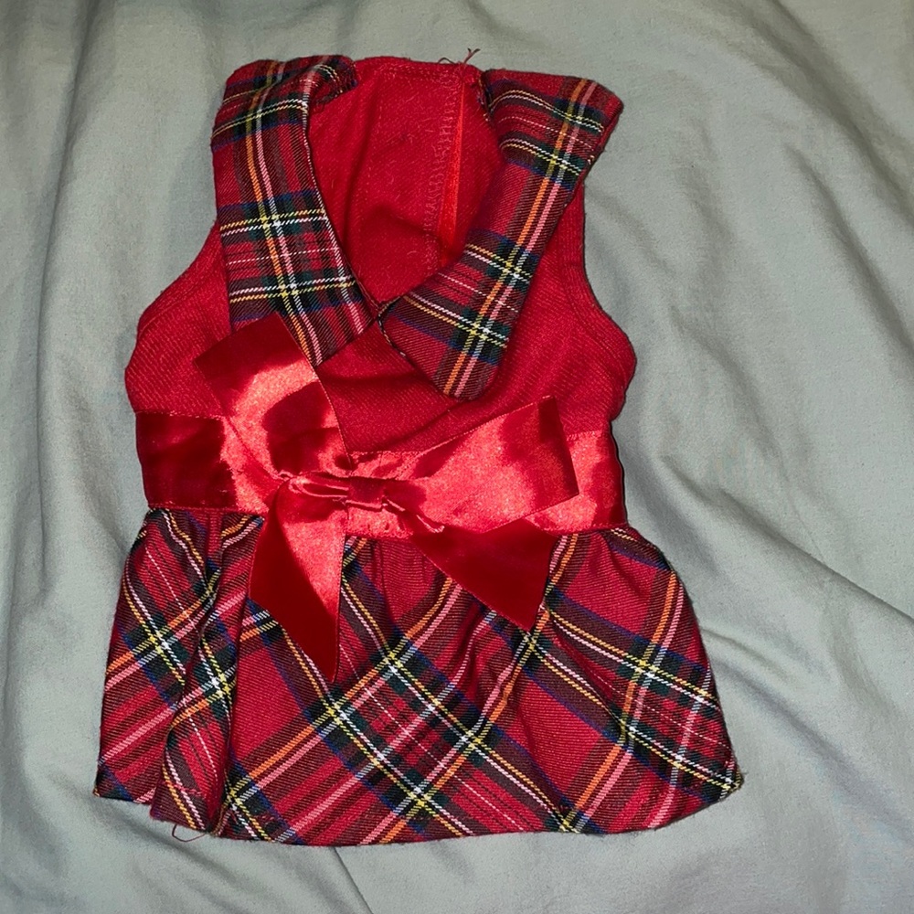 Puppy holiday dress